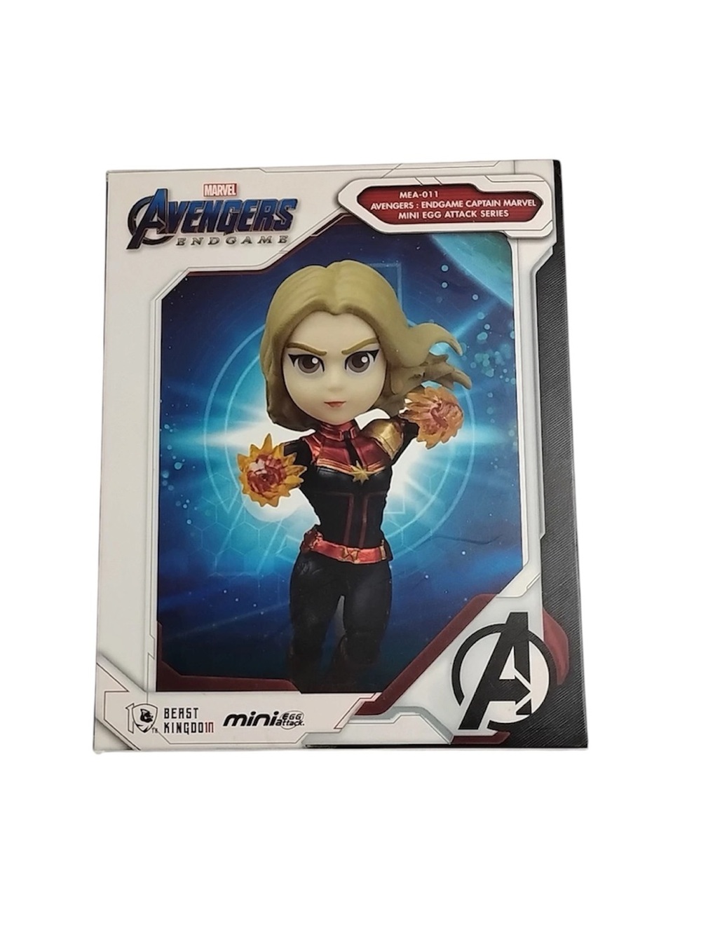Captain Marvel Blonde Mini Figure - Black & Red